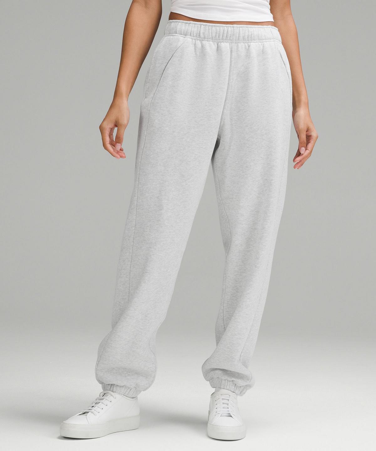 Pantaloni Jogger Donna Lululemon Scuba Mid-Rise Oversized Grigie Chiaro | IT_LuLu14647