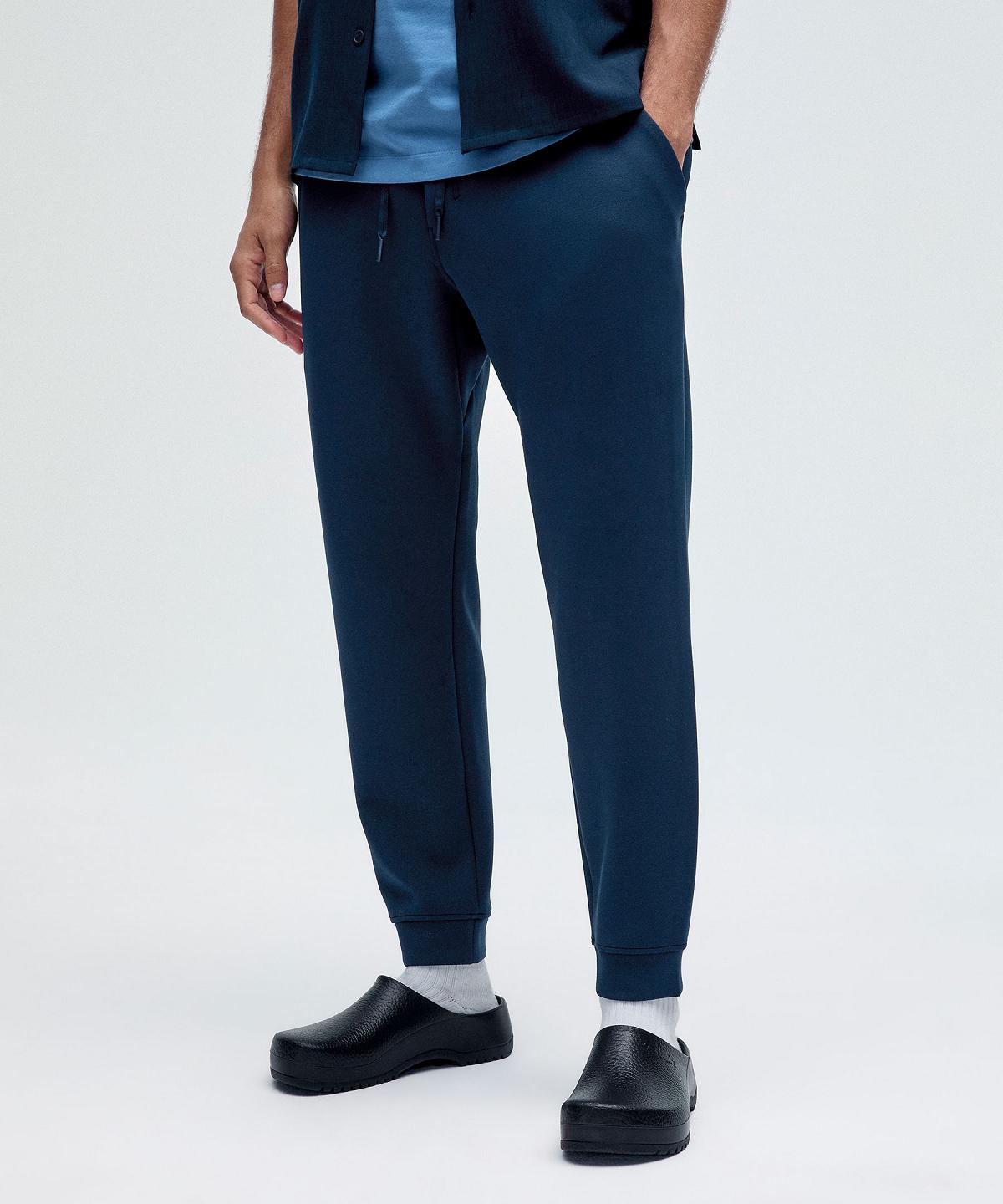 Pantaloni Jogger Uomo Lululemon Smooth Spacer Blu Marino | IT_LuLu38198