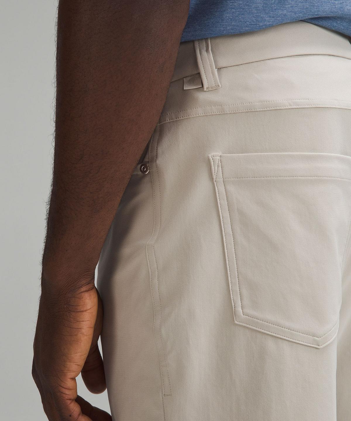 Pantaloni Uomo Lululemon ABC Classic-Fit 5 Pocket 28"L Beige Bianche | IT_LuLu79219