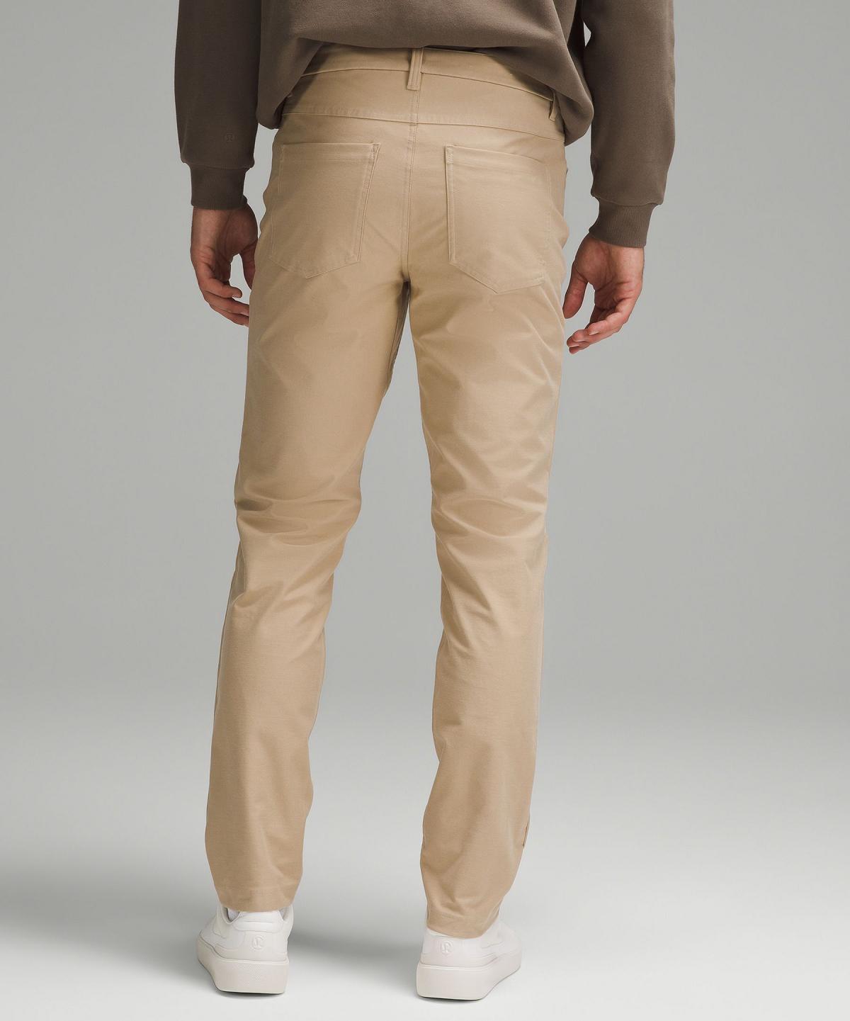 Pantaloni Uomo Lululemon ABC Classic-Fit 5 Pocket 32"L Khaki | IT_LuLu12227