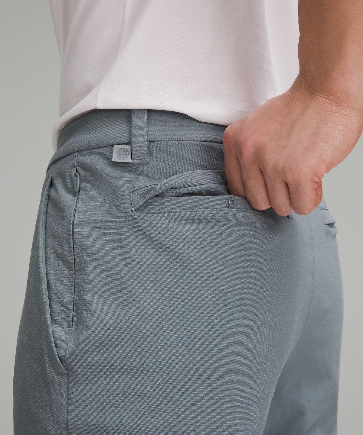 Pantaloni Uomo Lululemon ABC Classic-Fit 30"L Grigie | IT_LuLu85620