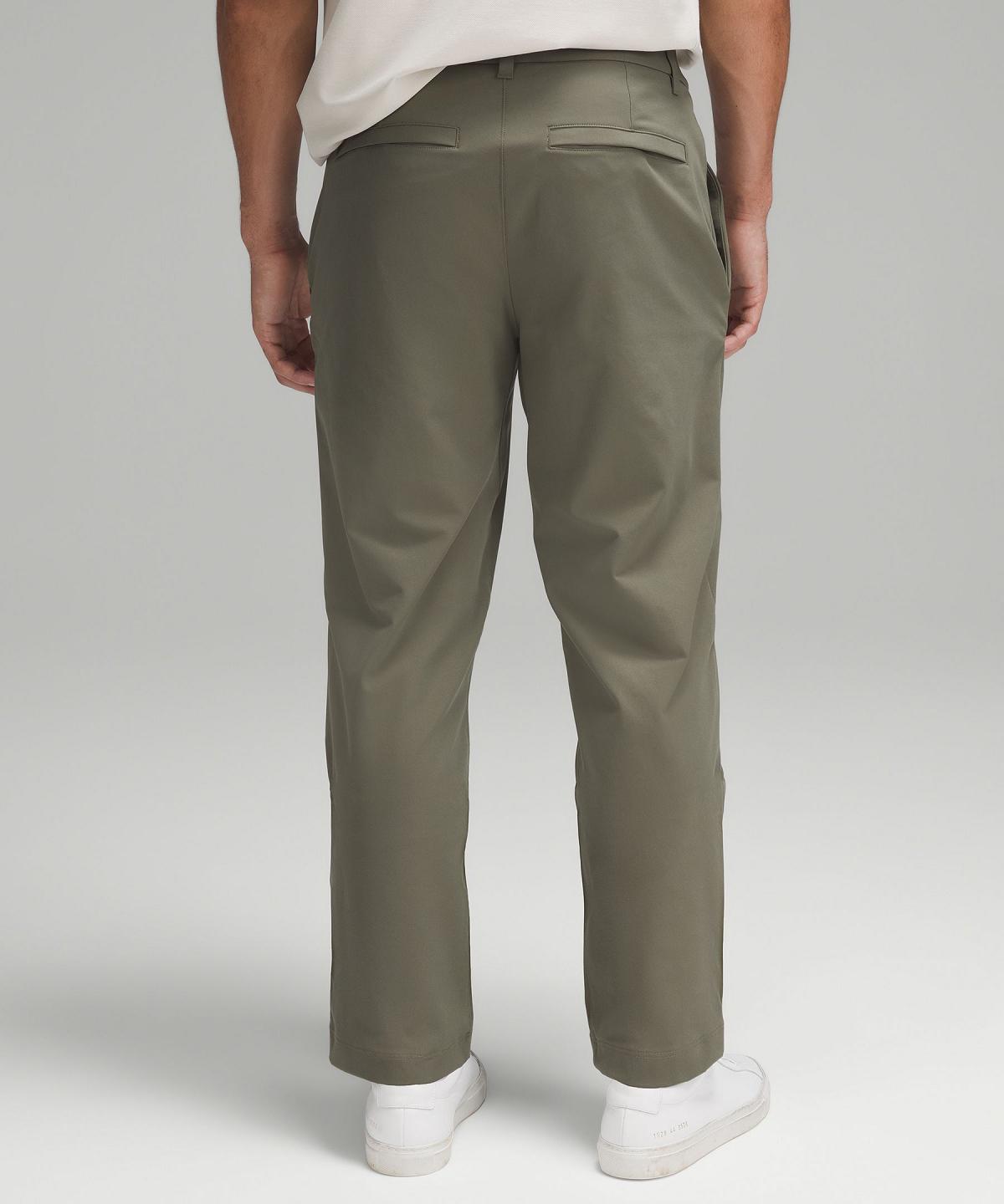 Pantaloni Uomo Lululemon ABC Relaxed-Fit 32"L Verdi | IT_LuLu22383