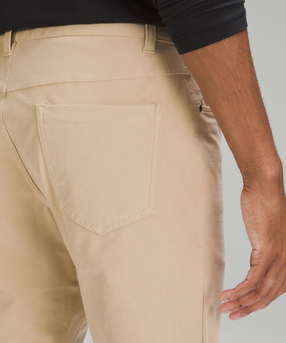 Pantaloni Uomo Lululemon ABC Slim-Fit 5 Pocket 32"L Khaki | IT_LuLu63877