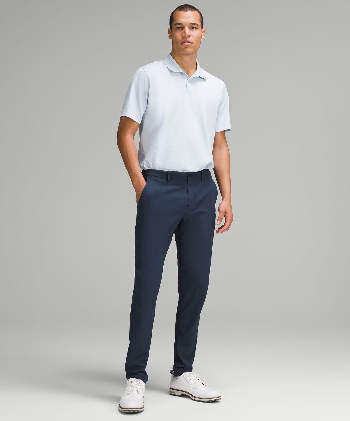 Pantaloni Uomo Lululemon ABC Slim-Fit Golf 34"L Blu Marino | IT_LuLu12330