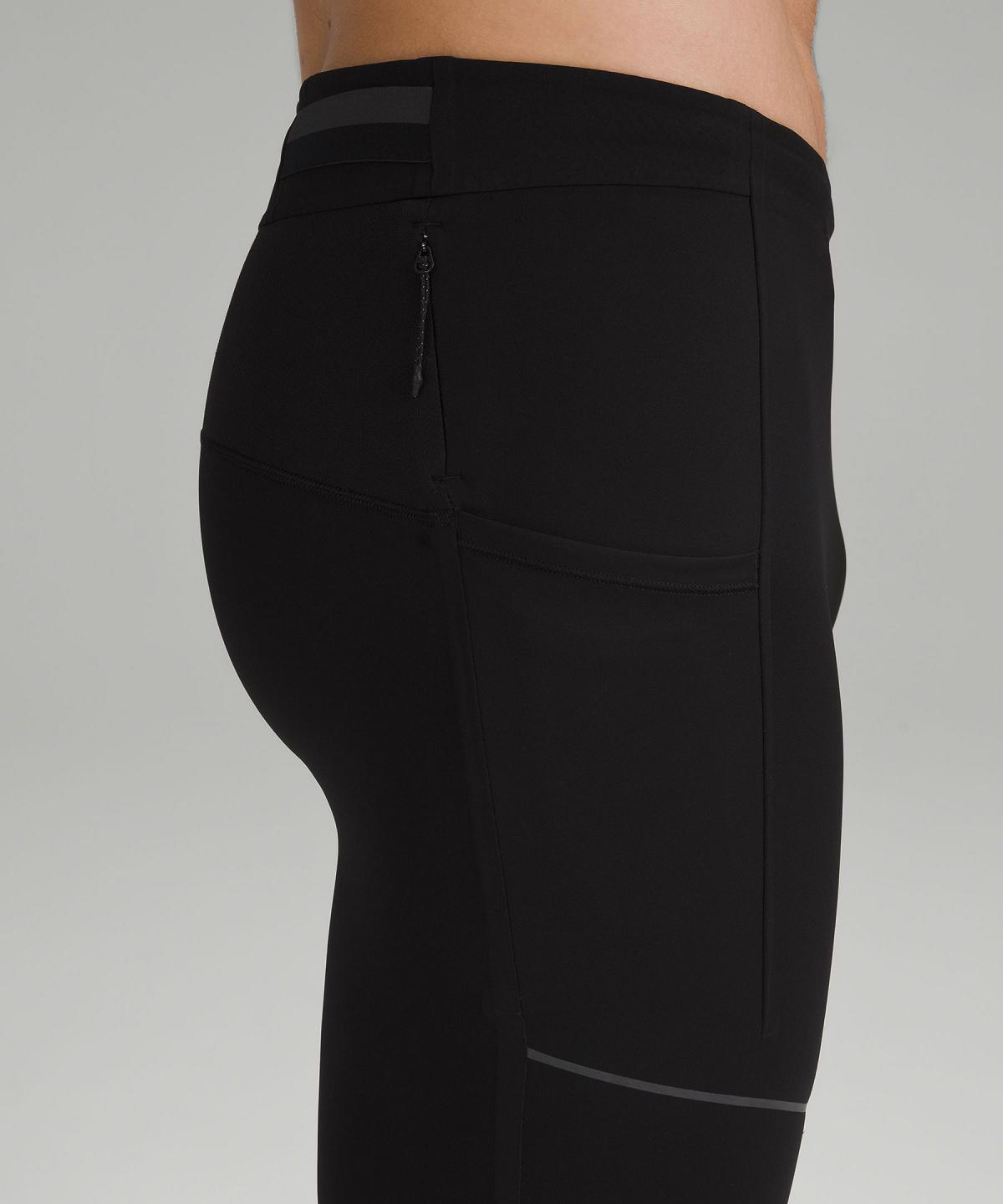 Pantaloni Uomo Lululemon Fast and Free Tight 28" Nere | IT_LuLu18955