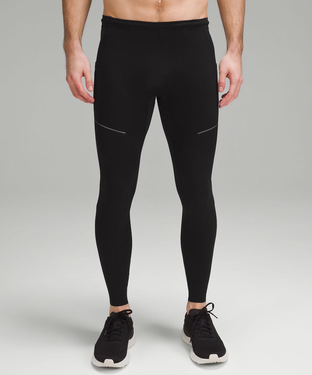 Pantaloni Uomo Lululemon Fast and Free Tight 28" Nere | IT_LuLu18955