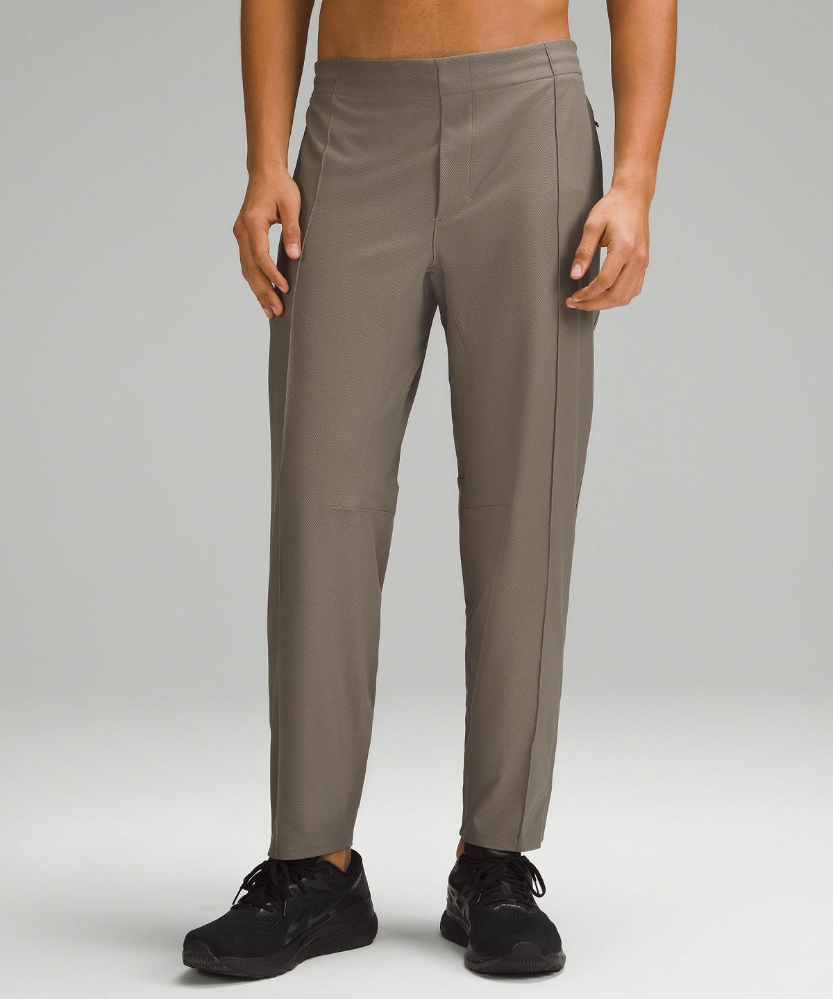 Pantaloni Uomo Lululemon Knit Training Grigie | IT_LuLu85572