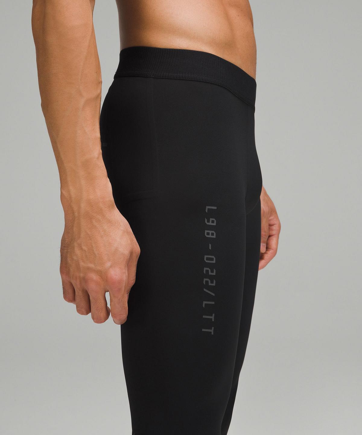 Pantaloni Uomo Lululemon License to Train Tight 27" Nere | IT_LuLu66042