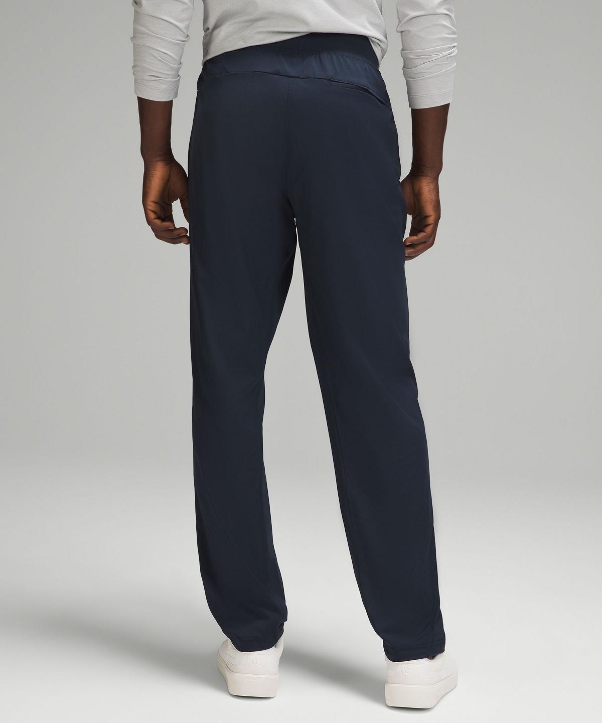 Pantaloni Uomo Lululemon Lightweight Twill Classic-Fit Blu Marino | IT_LuLu22704