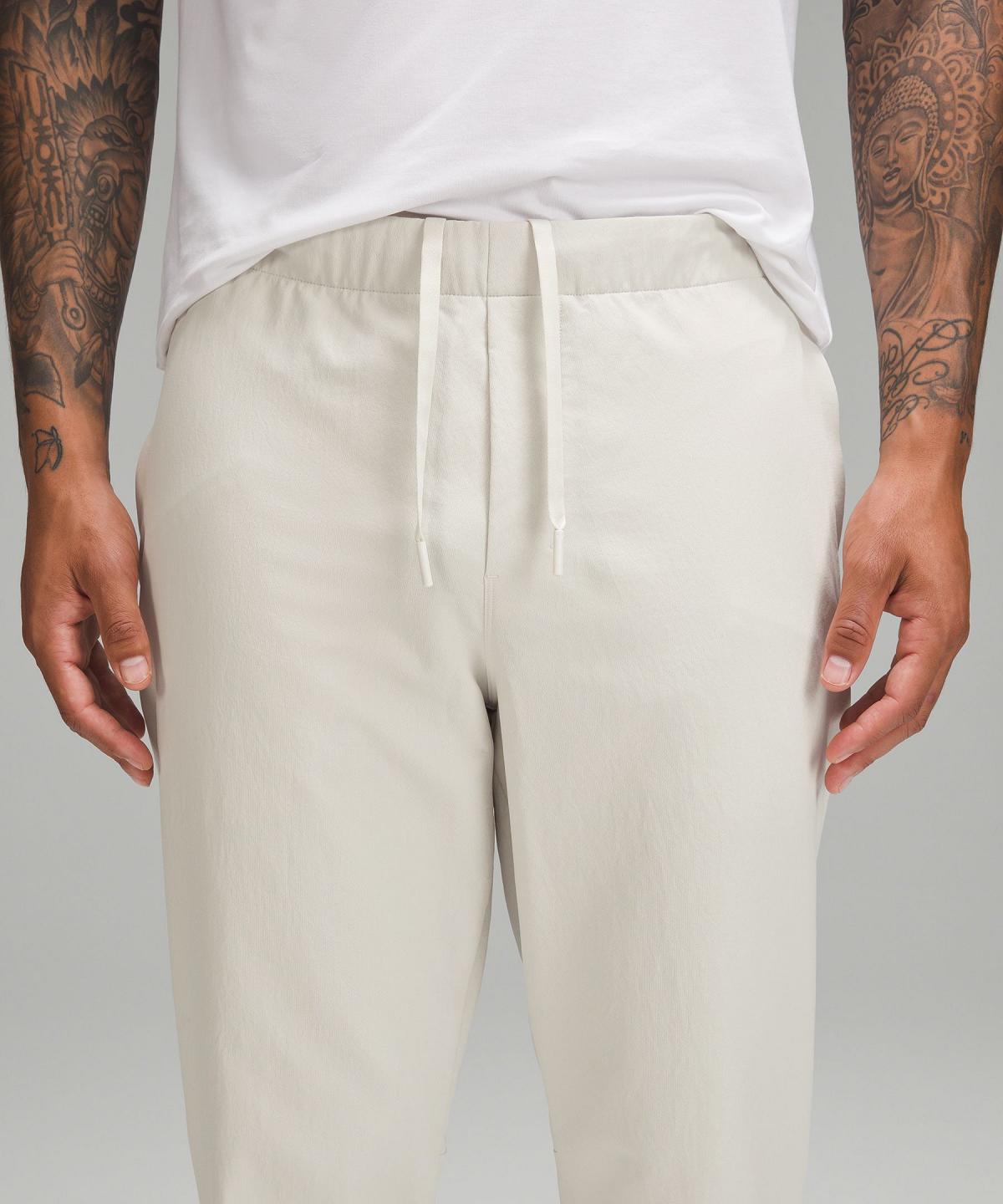 Pantaloni Uomo Lululemon New Venture Beige Bianche | IT_LuLu21670