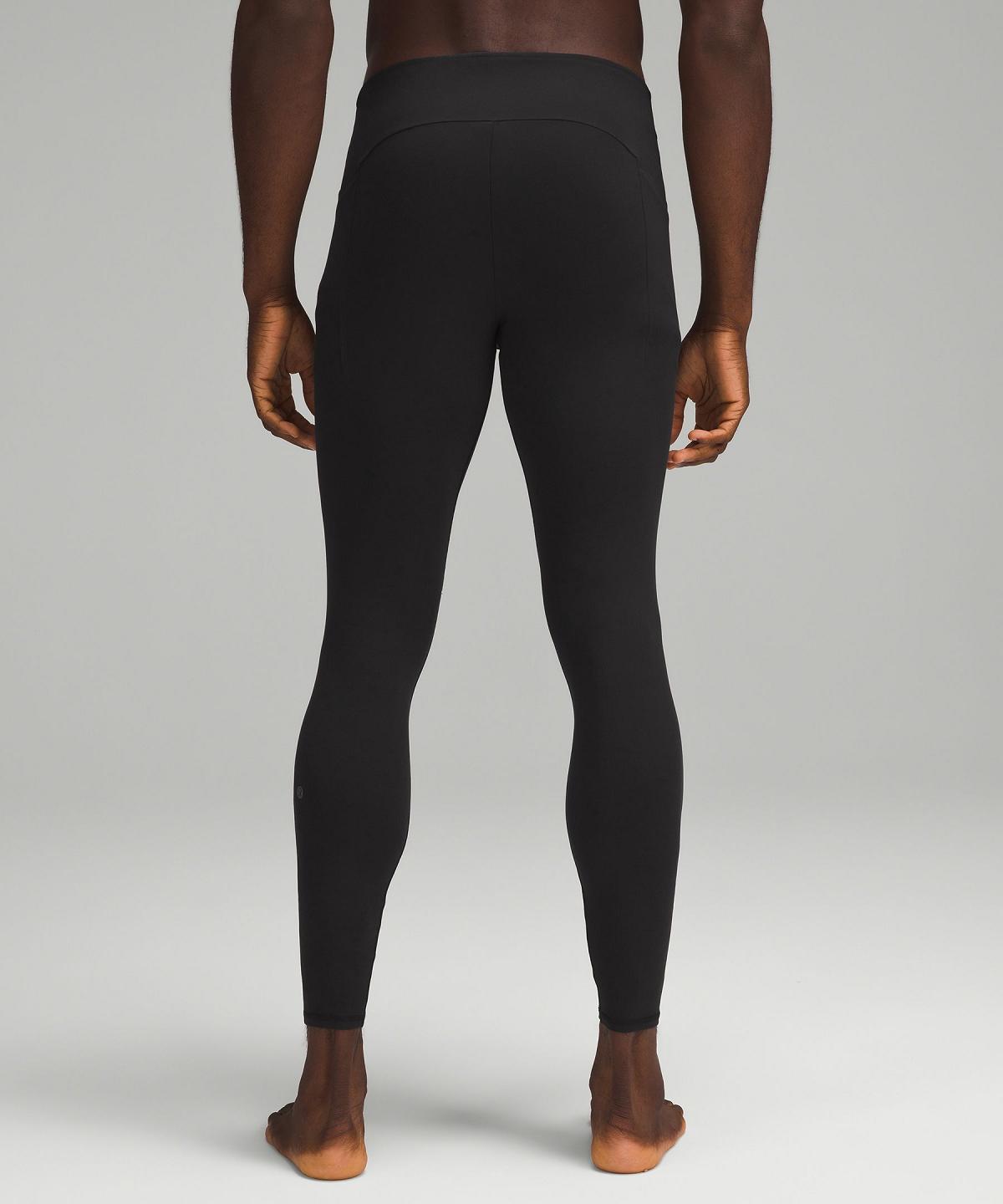 Pantaloni Uomo Lululemon Nulu Yoga Tight 27" Nere | IT_LuLu33701