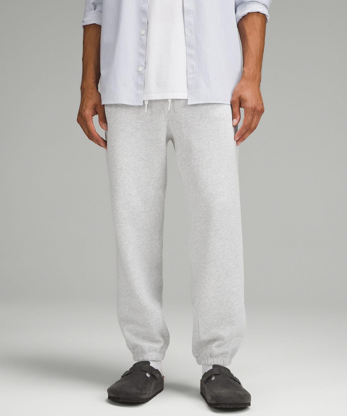 Pantaloni Uomo Lululemon Steady State Relaxed-Fit Grigie Chiaro | IT_LuLu68656