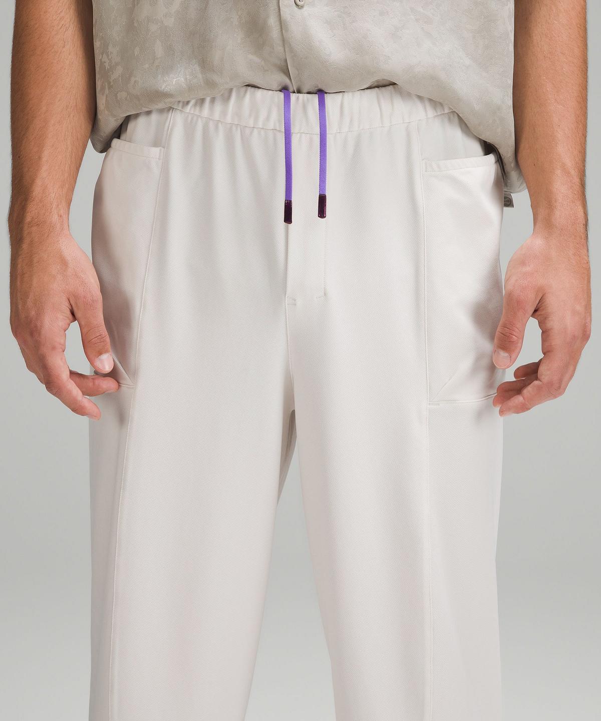 Pantaloni Uomo Lululemon Stretch Cupros 26"L Bianche | IT_LuLu95352