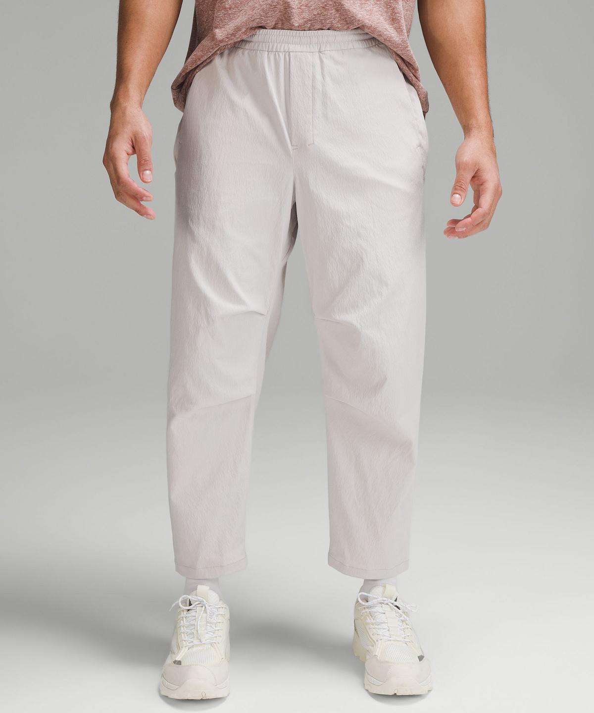 Pantaloni Uomo Lululemon Stretch Woven 26"L Bianche | IT_LuLu11876