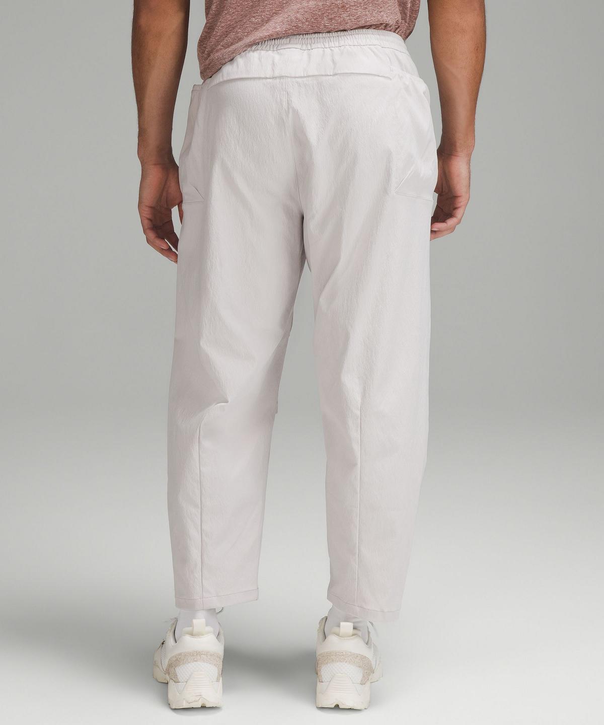 Pantaloni Uomo Lululemon Stretch Woven 26"L Bianche | IT_LuLu11876