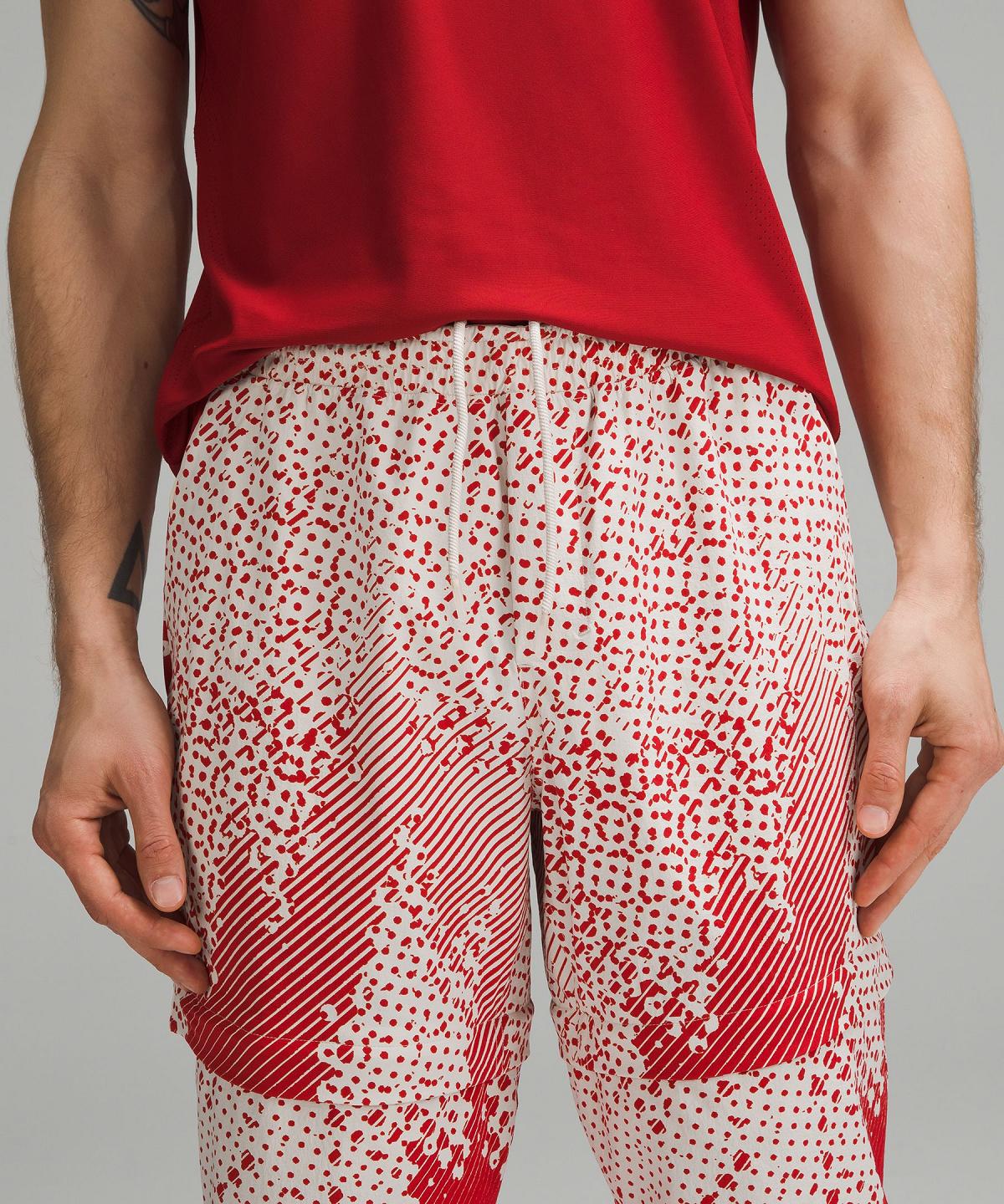 Pantaloni Uomo Lululemon Team Canada Convertible  Bianche Rosse | IT_LuLu63278