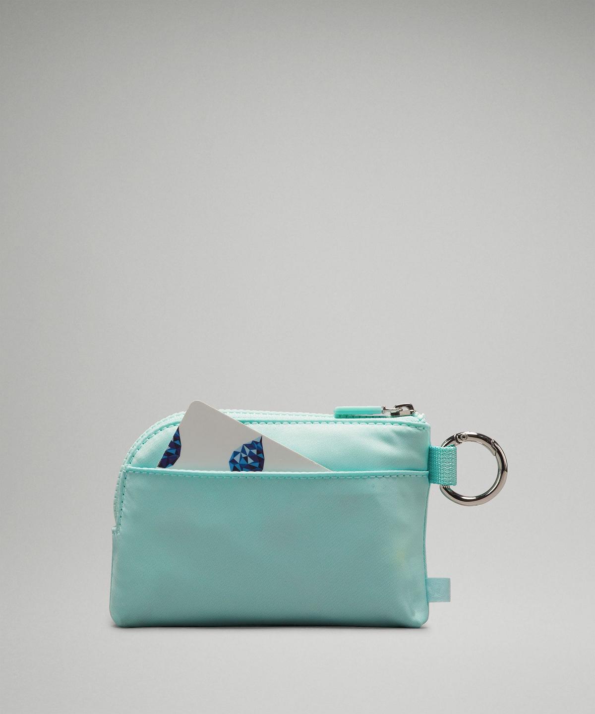 Portafogli E Marsupi Bag Lululemon Clippable Card Pouch Menta Bianche | IT_LuLu52560