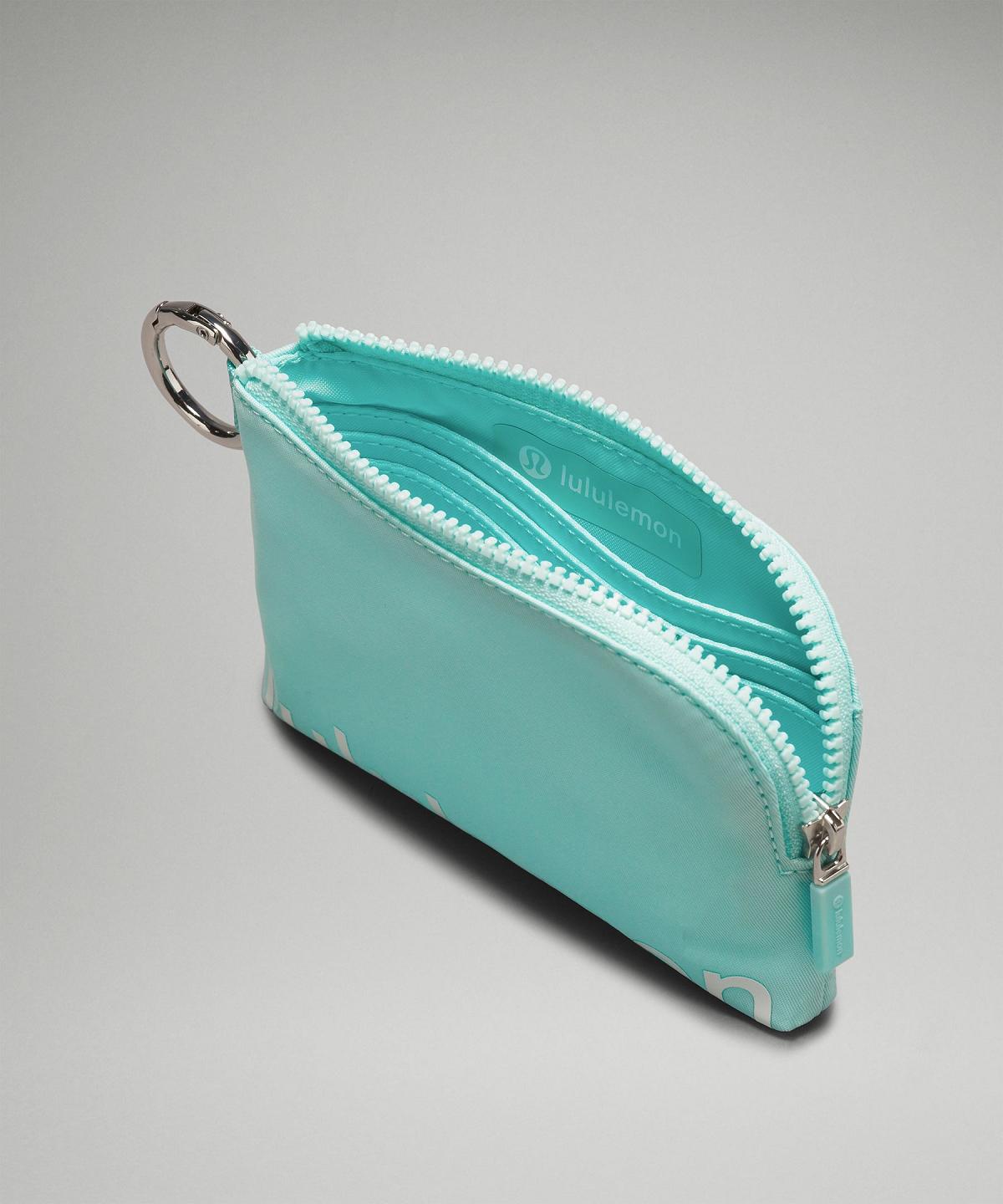 Portafogli E Marsupi Bag Lululemon Clippable Card Pouch Menta Bianche | IT_LuLu52560