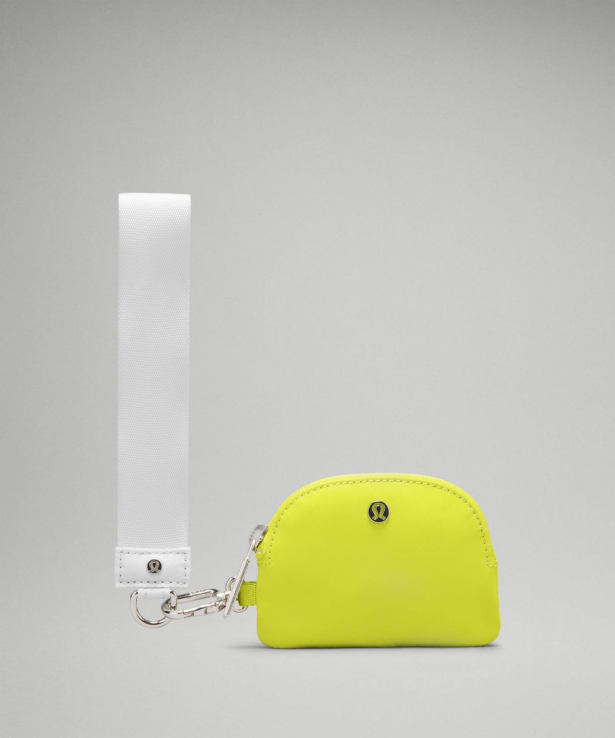 Portafogli E Marsupi Bag Lululemon Dual Pouch Wristlet Gialle Bianche | IT_LuLu88682