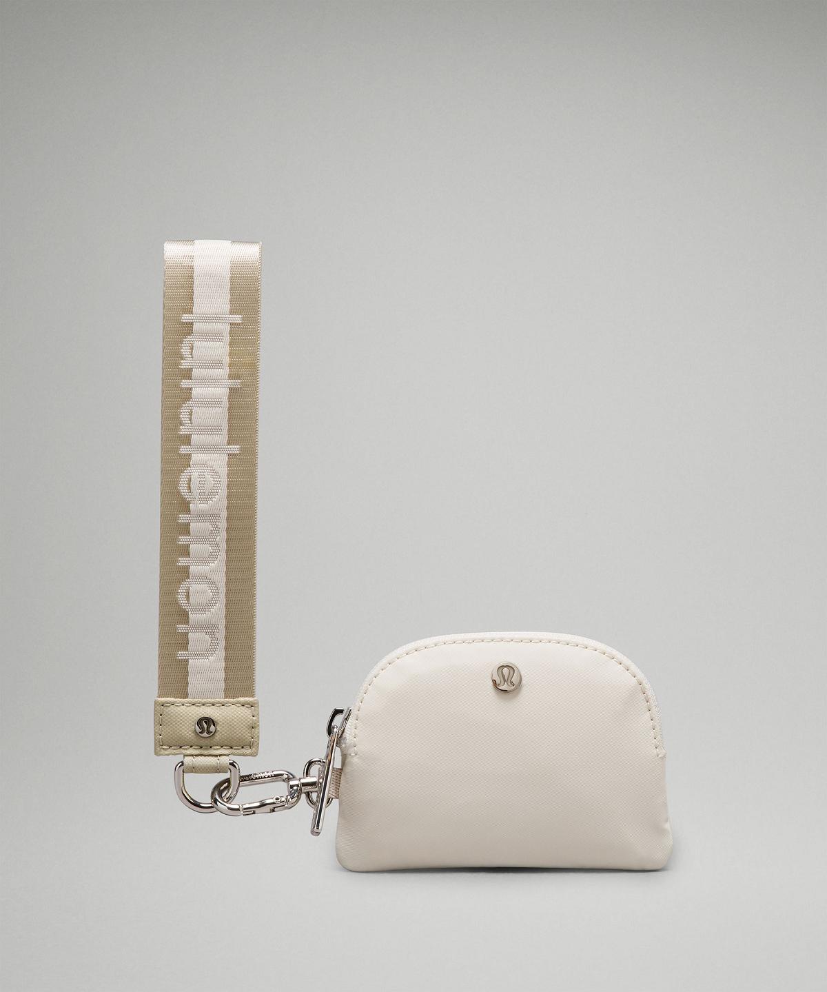 Portafogli E Marsupi Bag Lululemon Dual Pouch Wristlet Beige Bianche | IT_LuLu80899