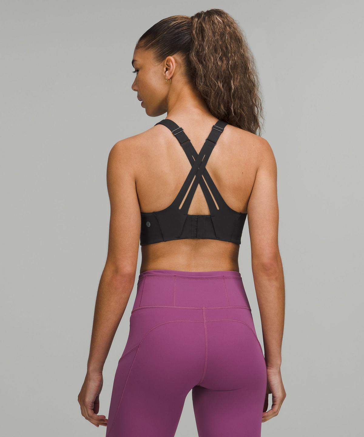 Reggiseno Sportivo Donna Lululemon AirSupport Nere Grigie | IT_LuLu51499