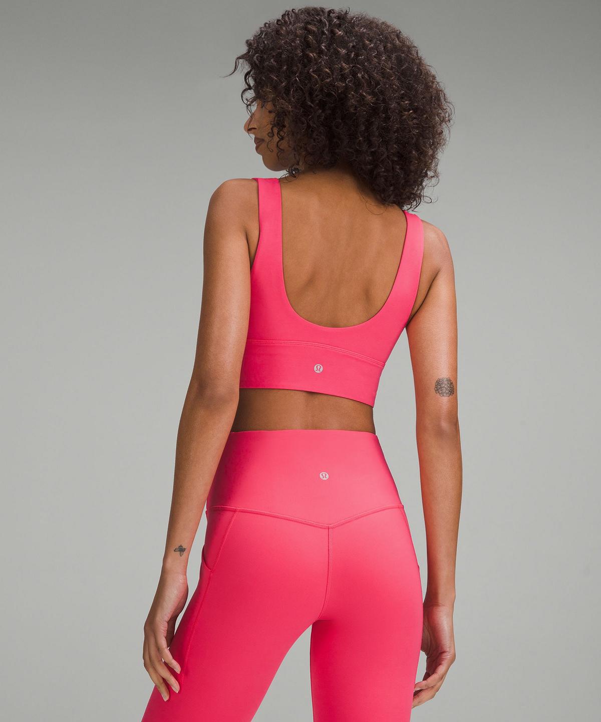 Reggiseno Sportivo Donna Lululemon Align™ V-Neck Rosa | IT_LuLu89438