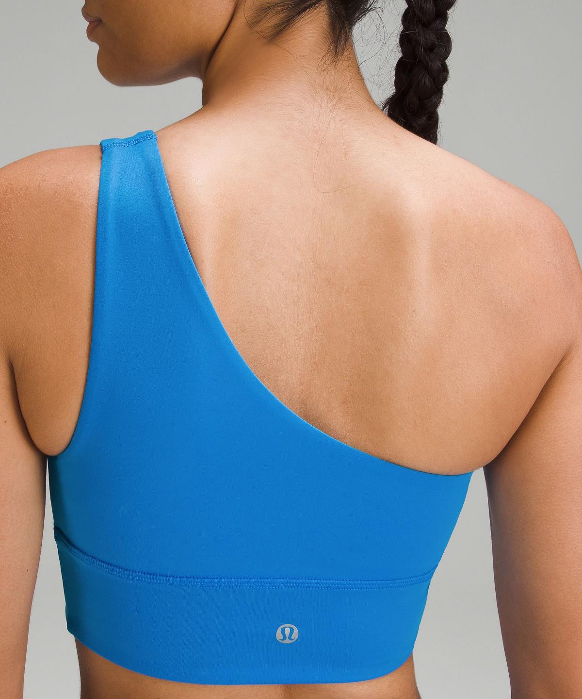 Reggiseno Sportivo Donna Lululemon Align™ Asymmetrical Light Support, A/B Cup Blu | IT_LuLu66400