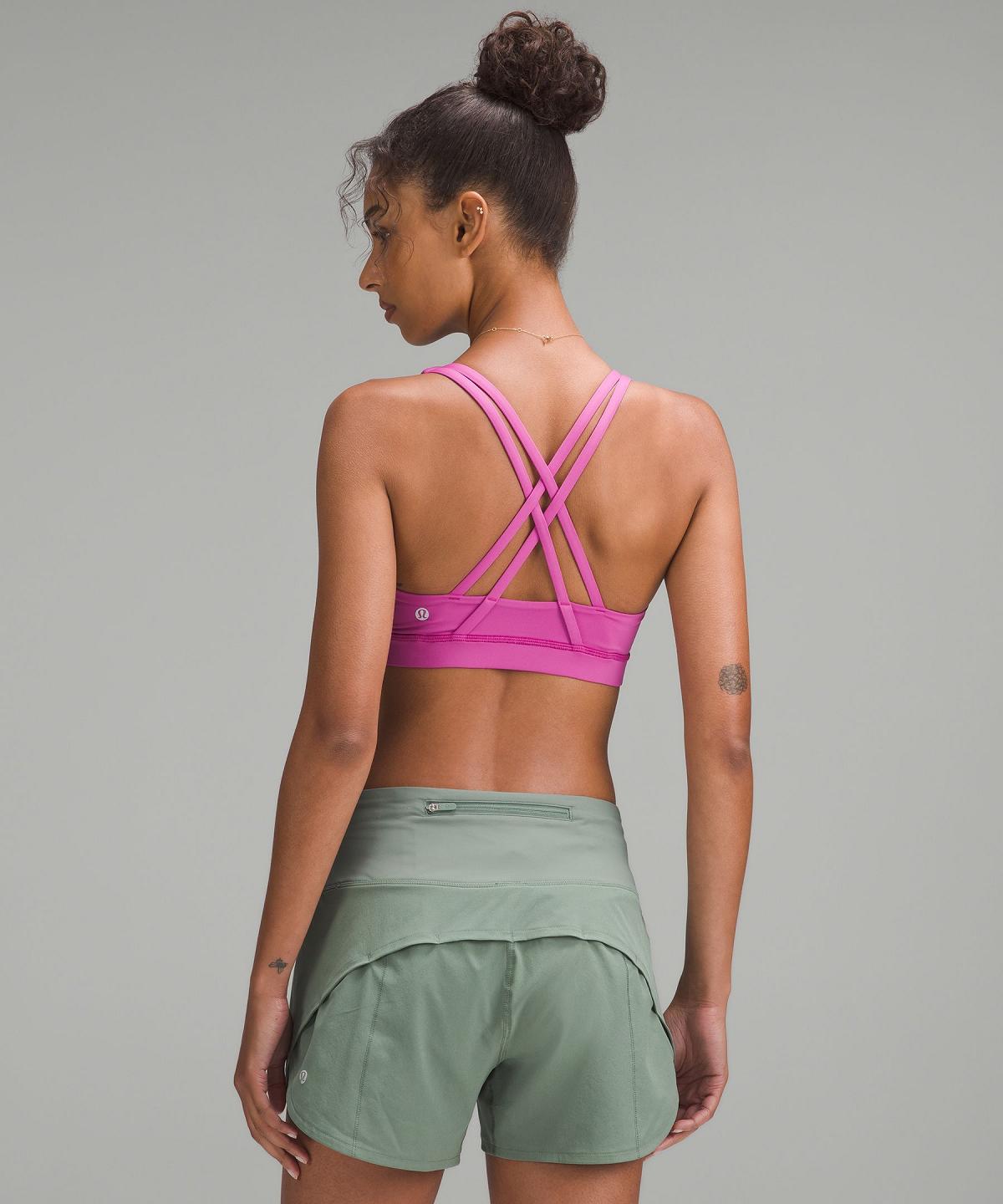 Reggiseno Sportivo Donna Lululemon Energy Rosa | IT_LuLu44754