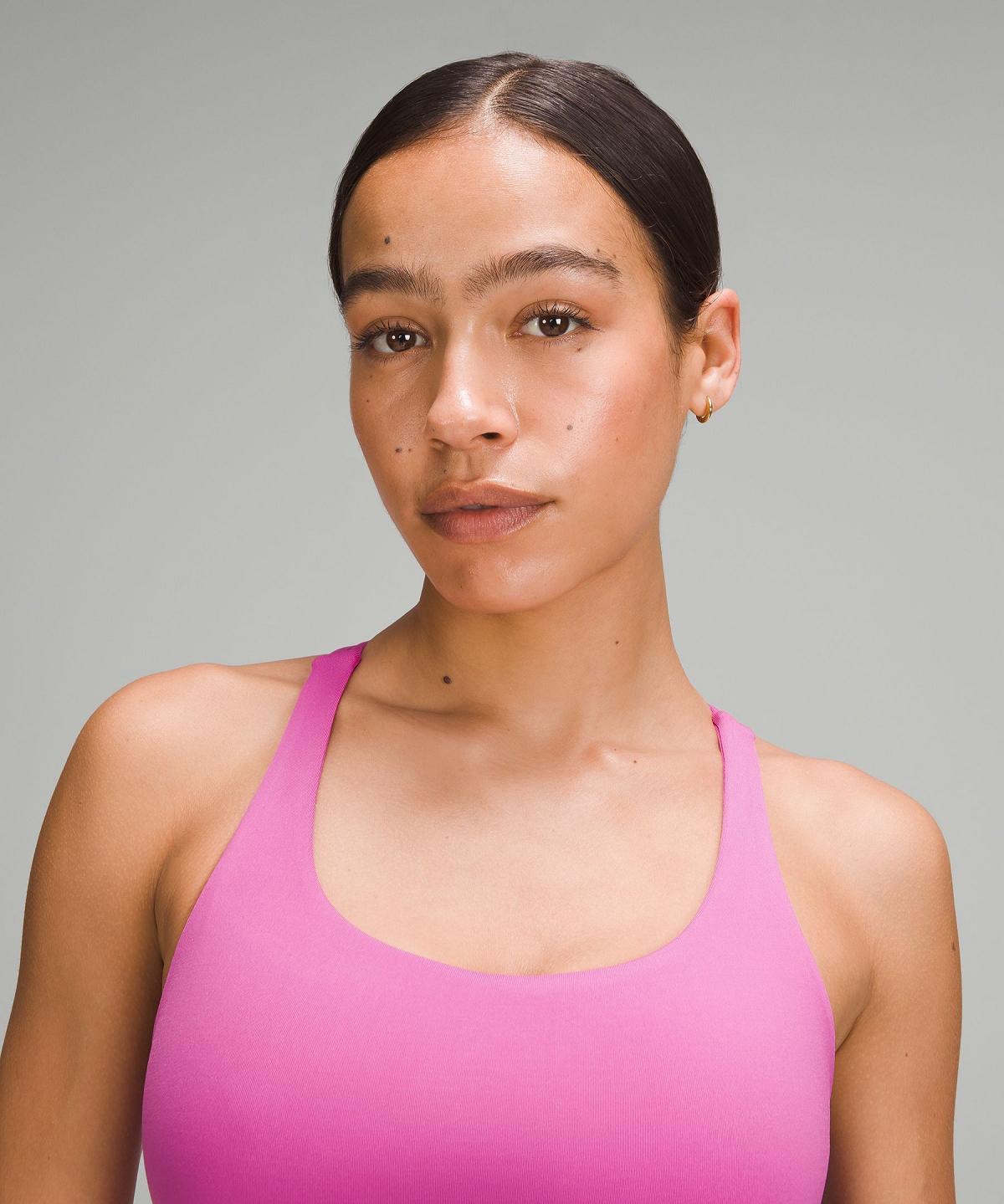 Reggiseno Sportivo Donna Lululemon Energy Longline Rosa | IT_LuLu21965