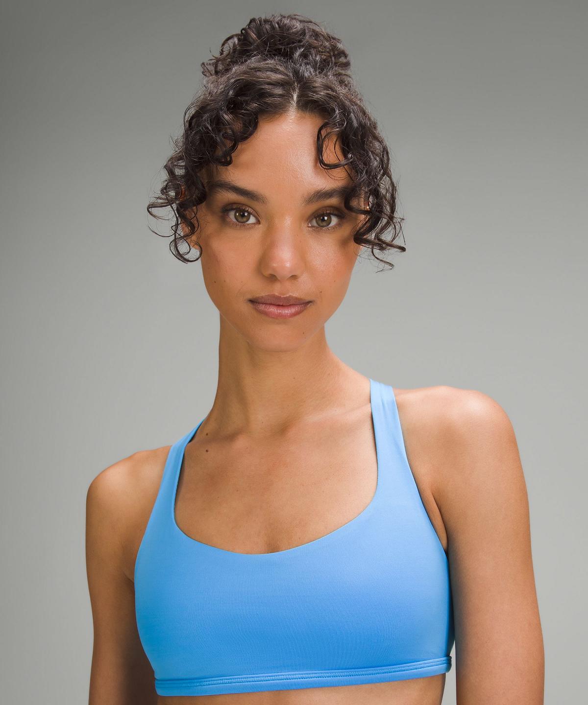 Reggiseno Sportivo Donna Lululemon Free to Be - Wild Blu Corallo | IT_LuLu42173