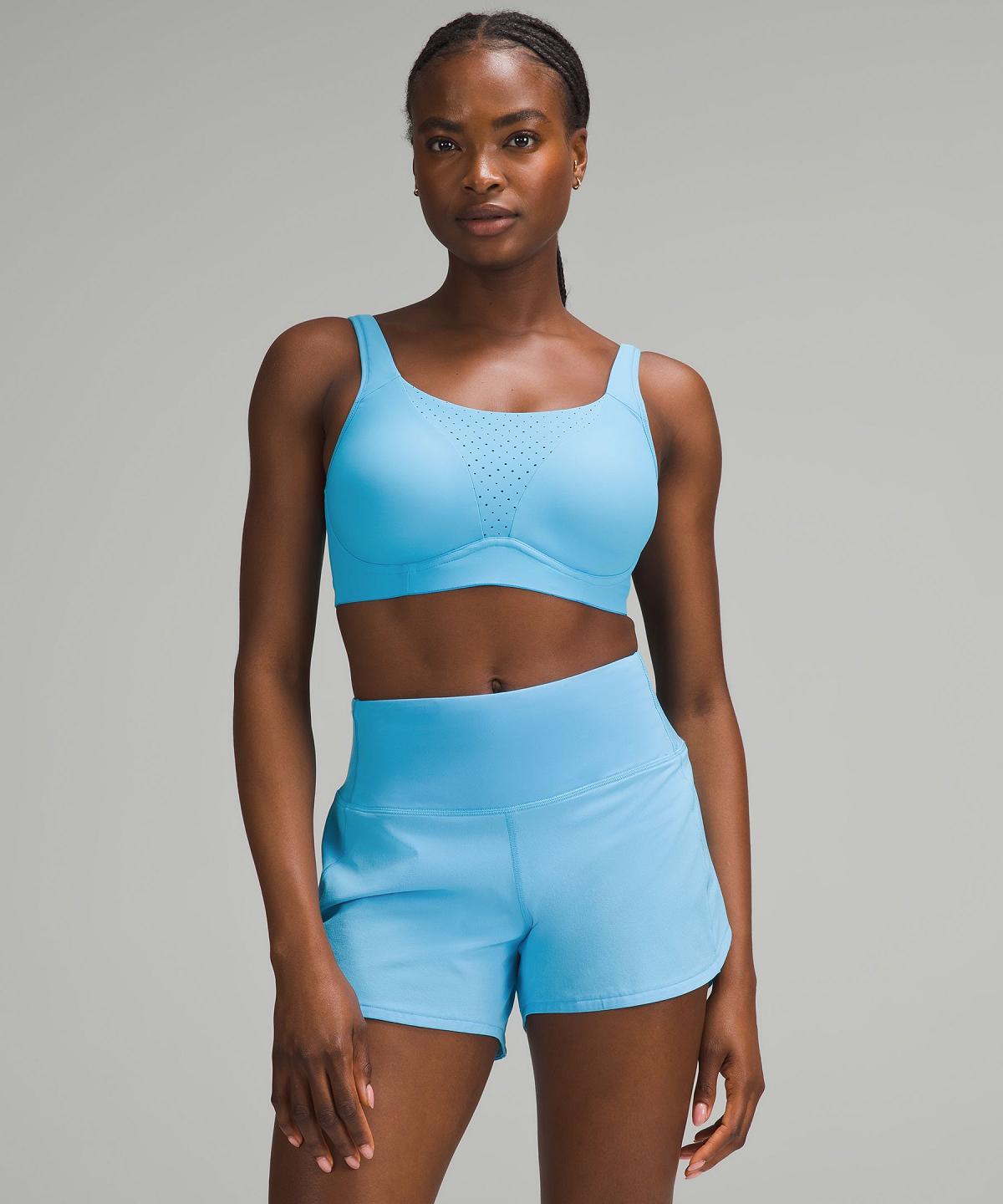 Reggiseno Sportivo Donna Lululemon Run Times Blu Corallo | IT_LuLu38951