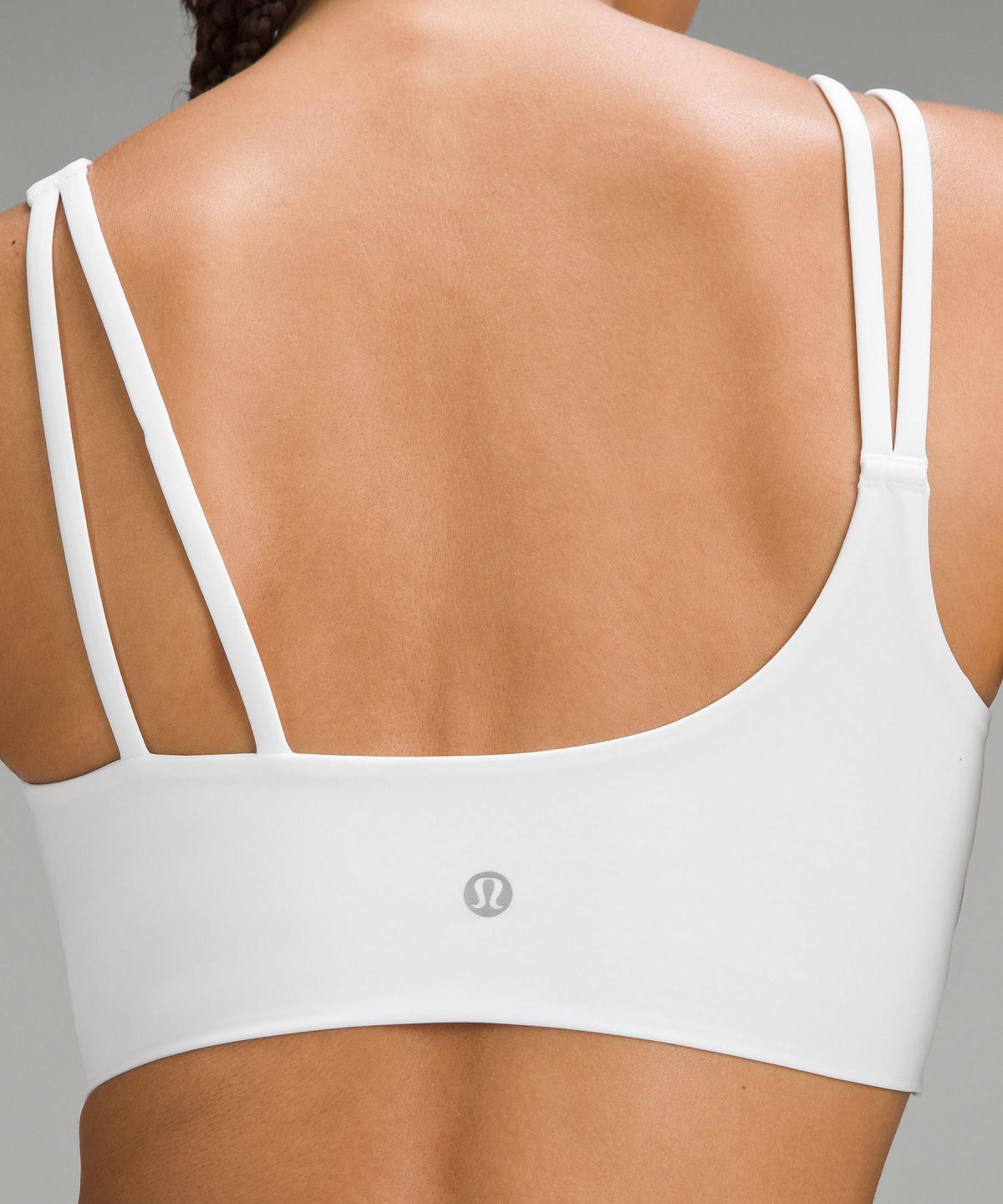 Reggiseno Sportivo Donna Lululemon Soft Foam Cup Asymmetrical Bianche | IT_LuLu59800