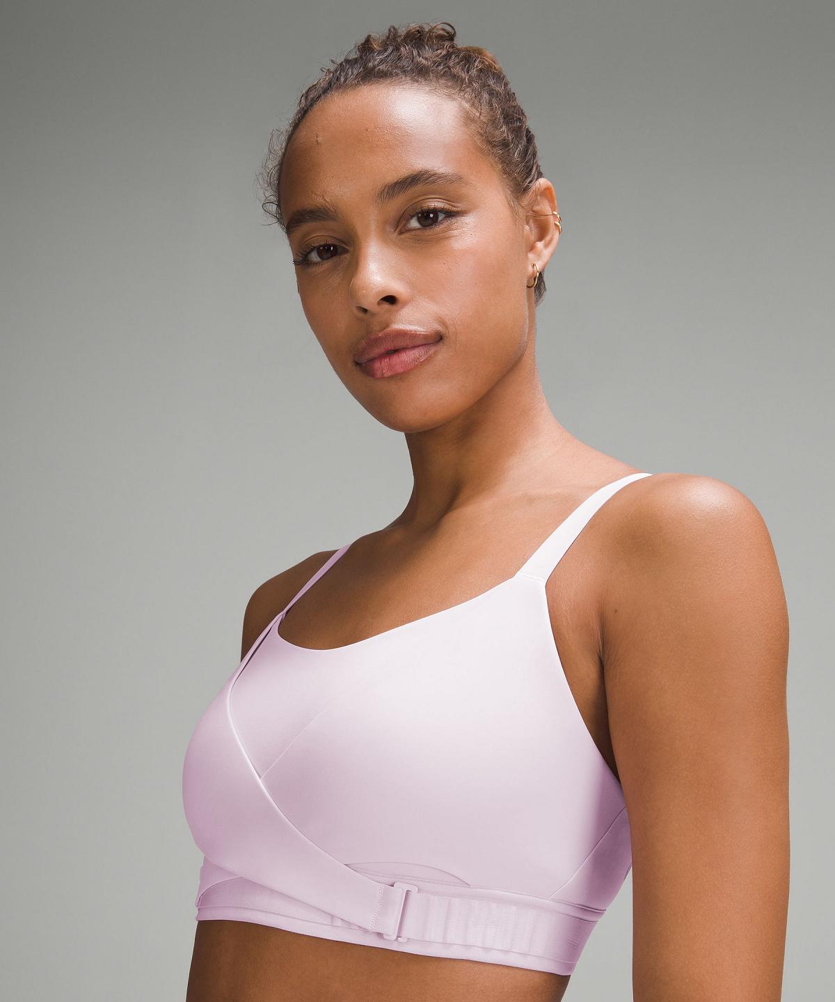 Reggiseno Sportivo Donna Lululemon Super-Soft Adjustable Recovery Rosa | IT_LuLu38034