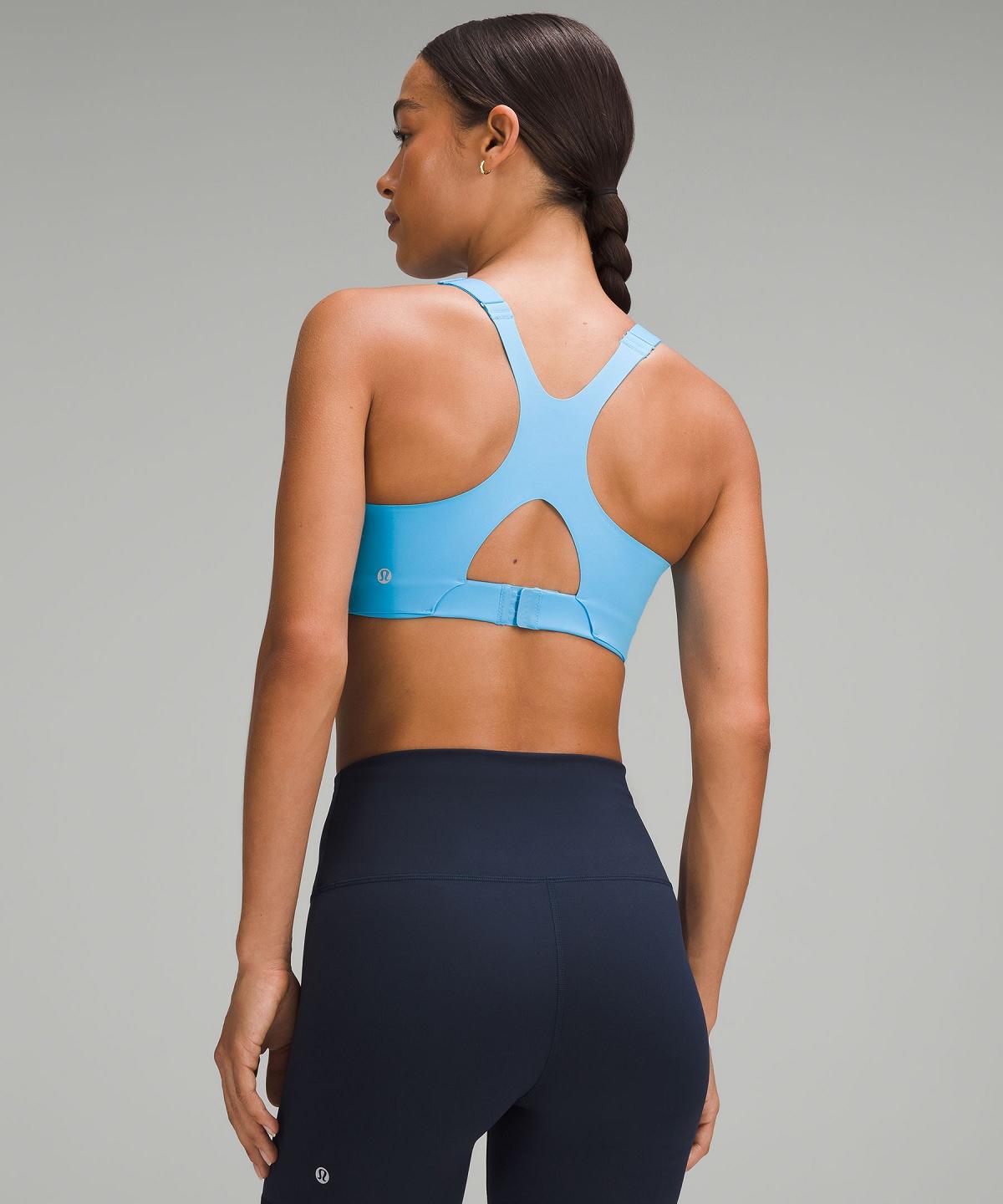 Reggiseno Sportivo Donna Lululemon Ultralu Square-Neck Workout Blu Corallo | IT_LuLu63303