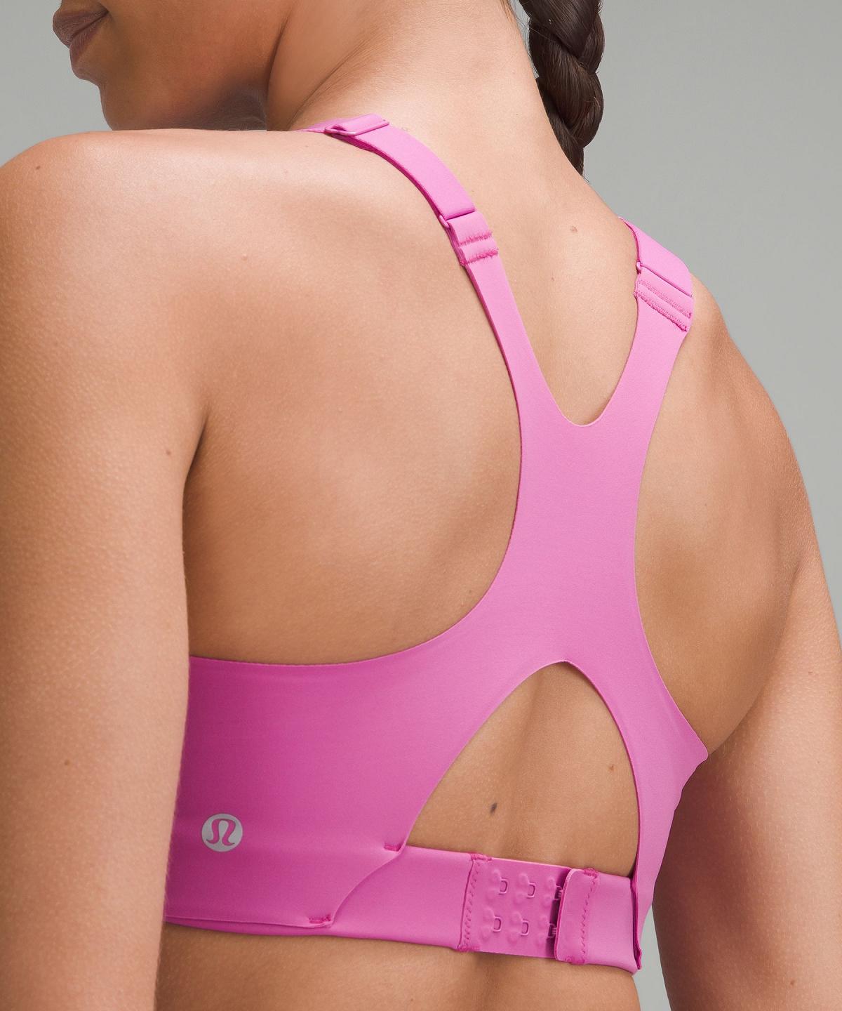 Reggiseno Sportivo Donna Lululemon Ultralu Square-Neck Workout Rosa | IT_LuLu25961