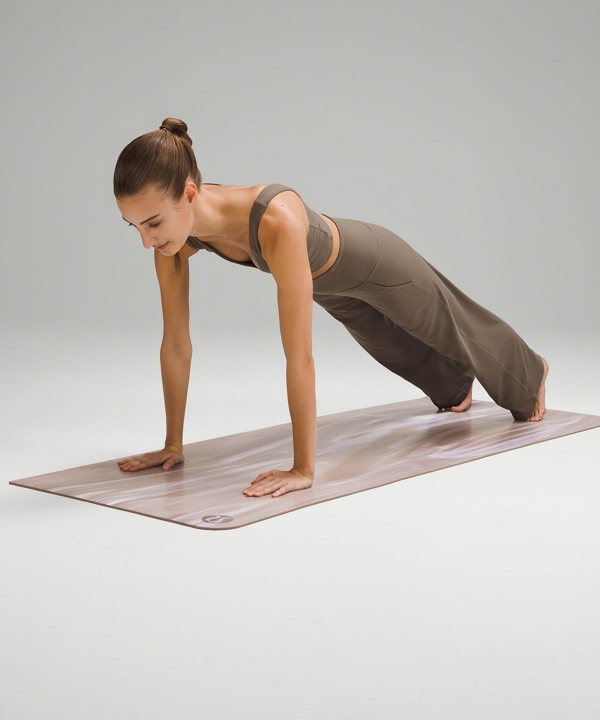 Tappetini da yoga Donna Lululemon The Mat 5mm Beige | IT_LuLu34642