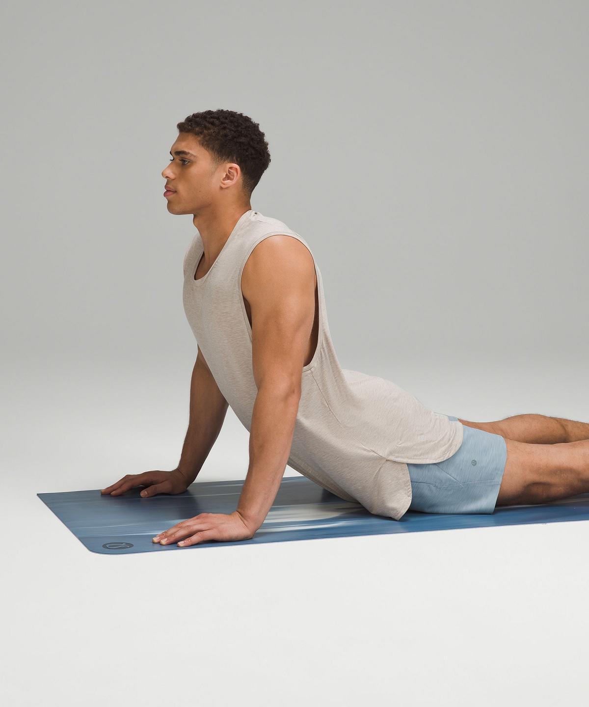 Tappetini da yoga Uomo Lululemon The Mat 3mm Blu | IT_LuLu92517