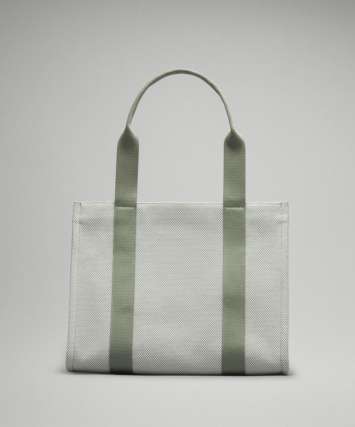 Tote Bag Lululemon Two-Tone Canvas 10L Grigie Verdi | IT_LuLu98136